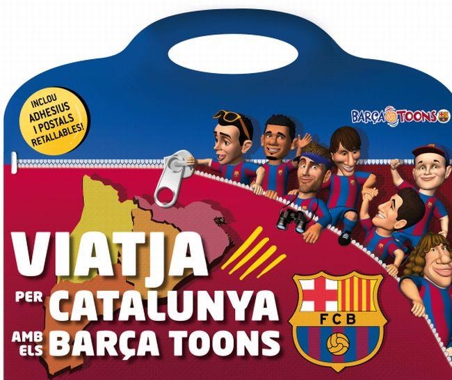 VIATJA PER CATALUNYA AMB ELS BARÇA TOONS | 9788499329079 | VV.AA.