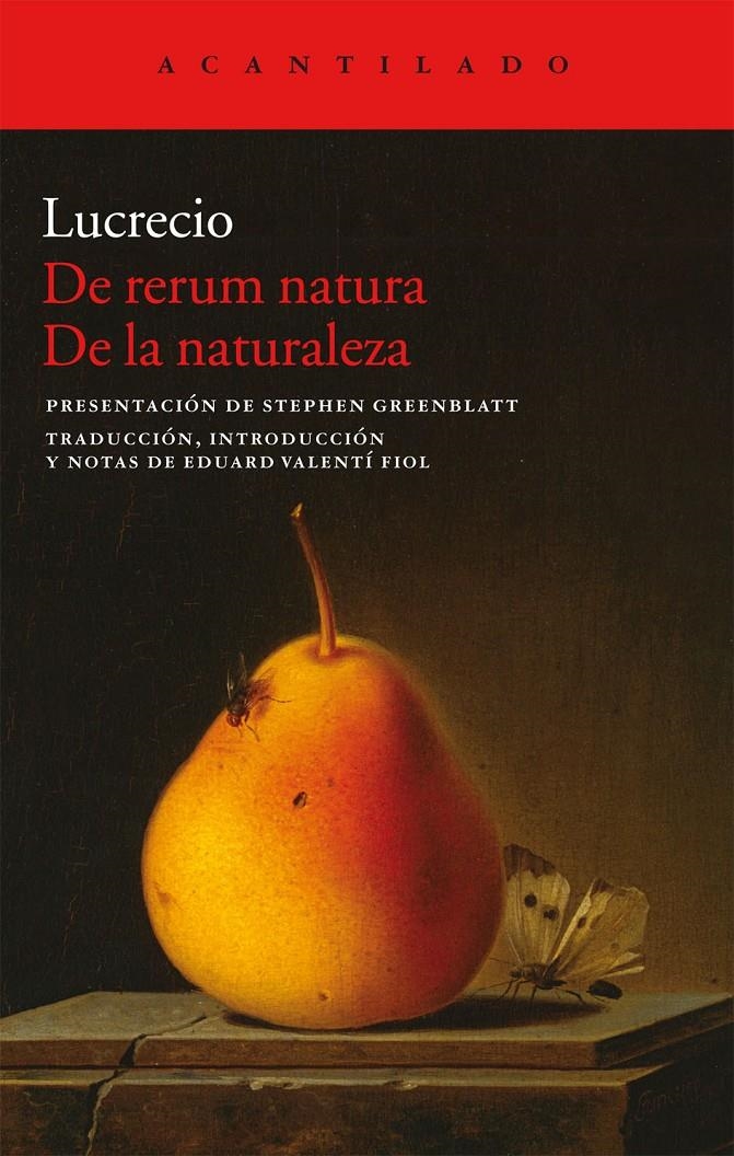 DE RERUM NATURA DE LA NATURALEZA | 9788415689171 | LUCRECIO