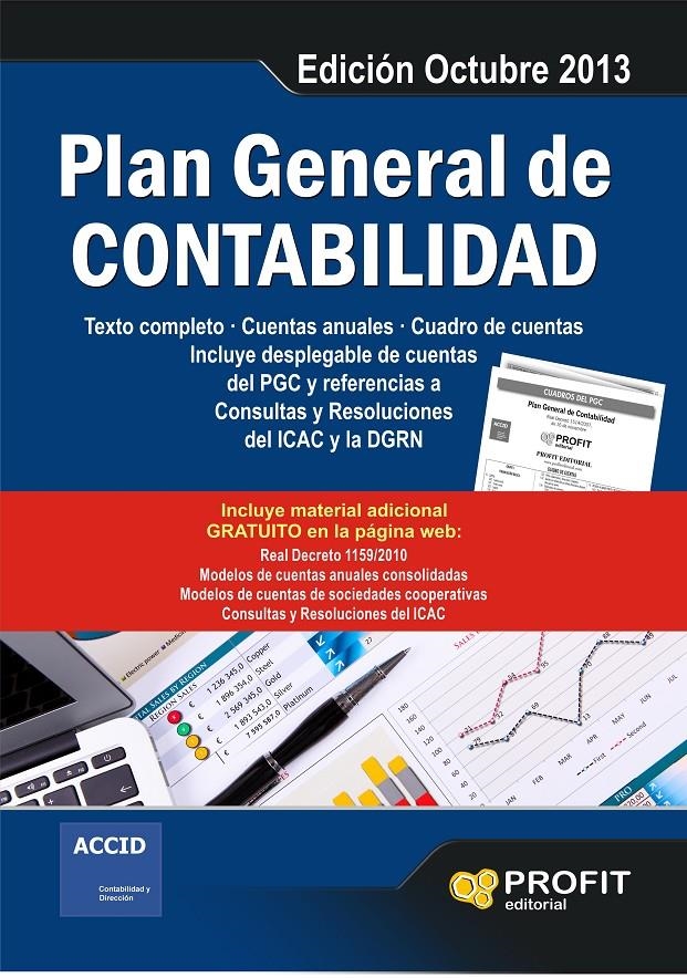 PLAN GENERAL DE CONTABILIDAD EDICION 2013 + CD | 9788415505358 | VVAA