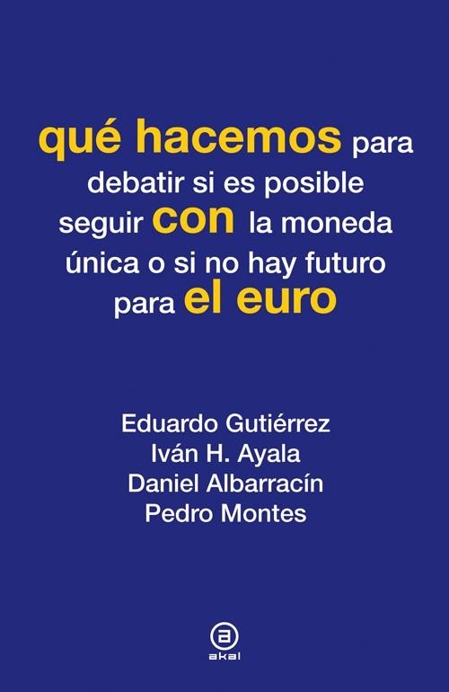 QUE HACEMOS CON EL EURO | 9788446037330 | VVAA