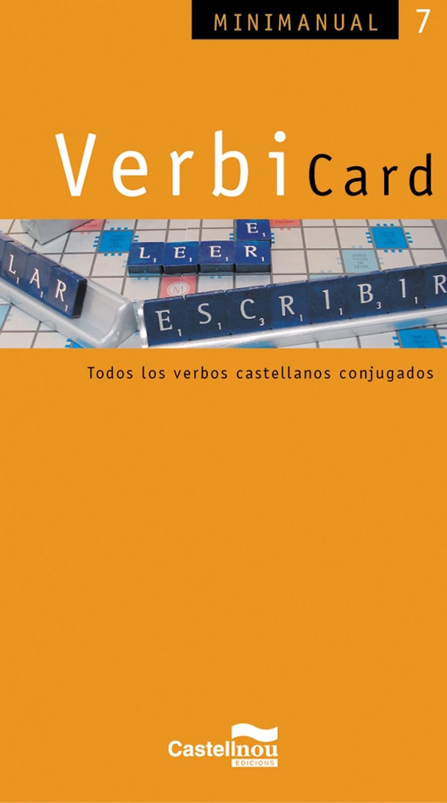 VERBICARD. TODOS LOS VERBOS CASTELLANOS CONJUGADOS | 9788498042047 | VV.AA