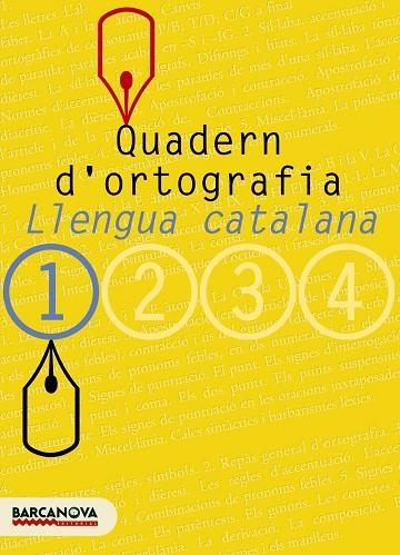 QUADERN D'ORTOGRAFIA LLENGUA CATALANA 1 ESO | 9788448917104 | CLOTA GARCIA, DOLORS/GUILLAMON VILLALBA, CARME