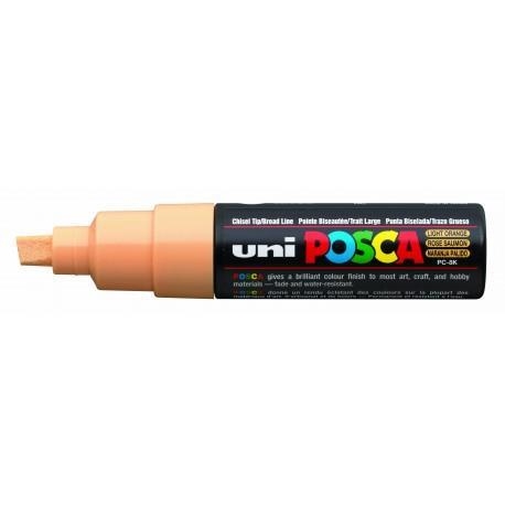 POSCA PC-8K LIGHT ORANGE CHISEL SHAPED | 4902778916575 | UNI POSCA