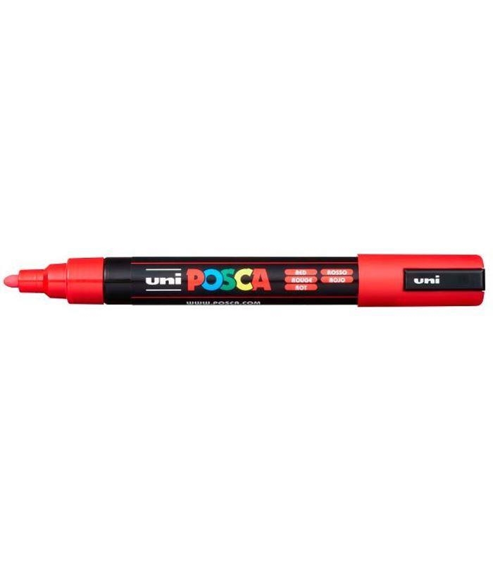 POSCA PC-5M RED BULLET SHAPED | 4902778916131 | UNI POSCA