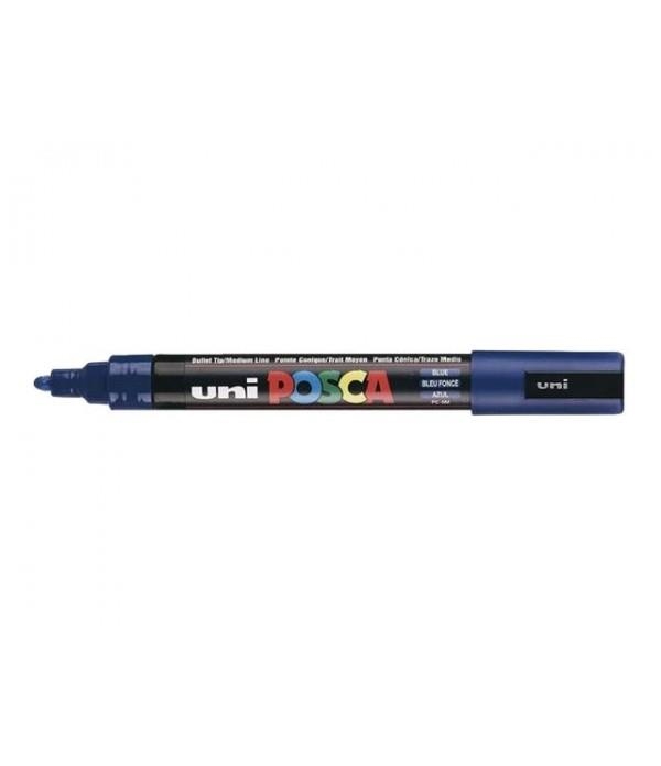 POSCA PC-5M BLUE BULLET SHAPED | 4902778916124 | UNI POSCA