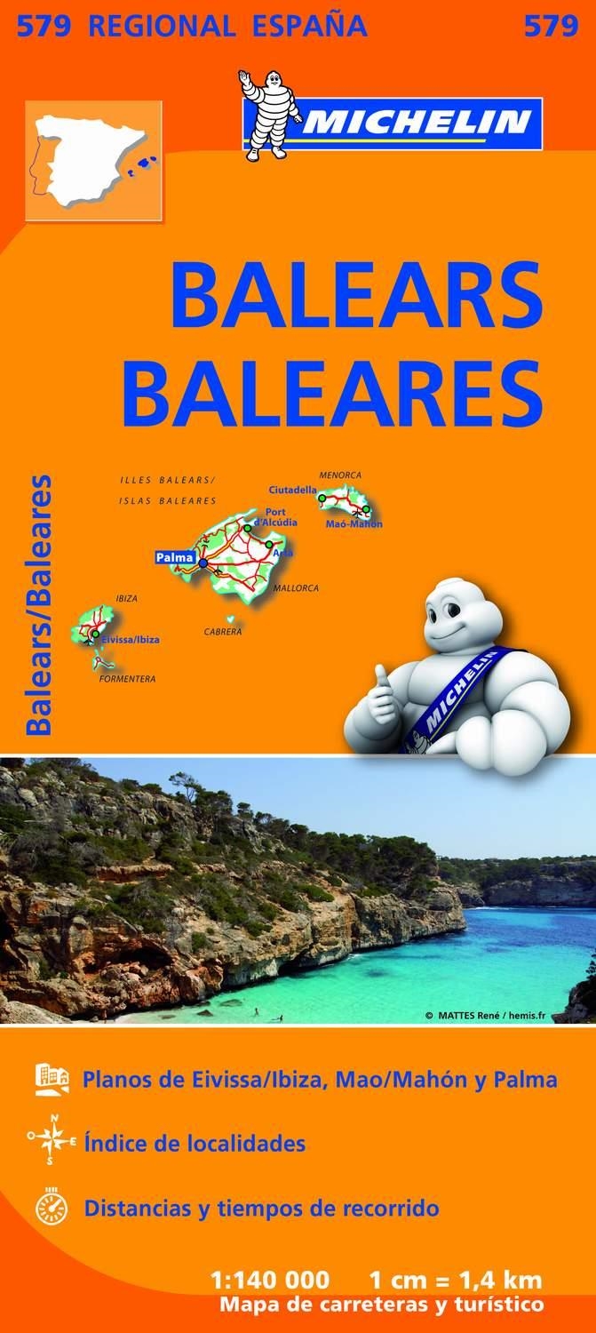 MAPA REGIONAL 579 BALEARS | 9782067184503 | MICHELIN