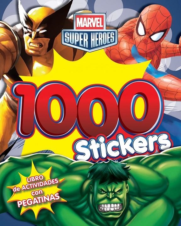 SUPER HEROES 1000 STICKERS | 9788415343387 | MARVEL