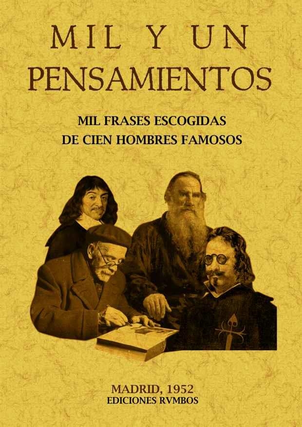 MIL Y UN PENSAMIENTOS | 9788497612913 | ANONIMO