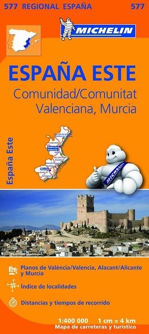 MAPA REGIONAL COMUNIDAD VALENCIANA, MURCIA | 9782067184404 | VV.AA.