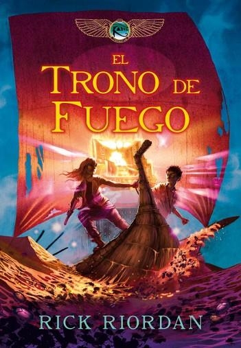 LAS CRONICAS DE KANE 02 EL TRONO DE FUEGO | 9788484418771 | RICK RIORDAN