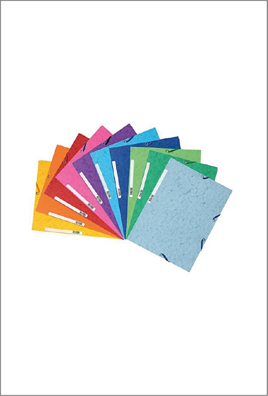 CARPETA CARTRO 3 SOLAPES COLORS | 3130632555108 | EXACOMPTA