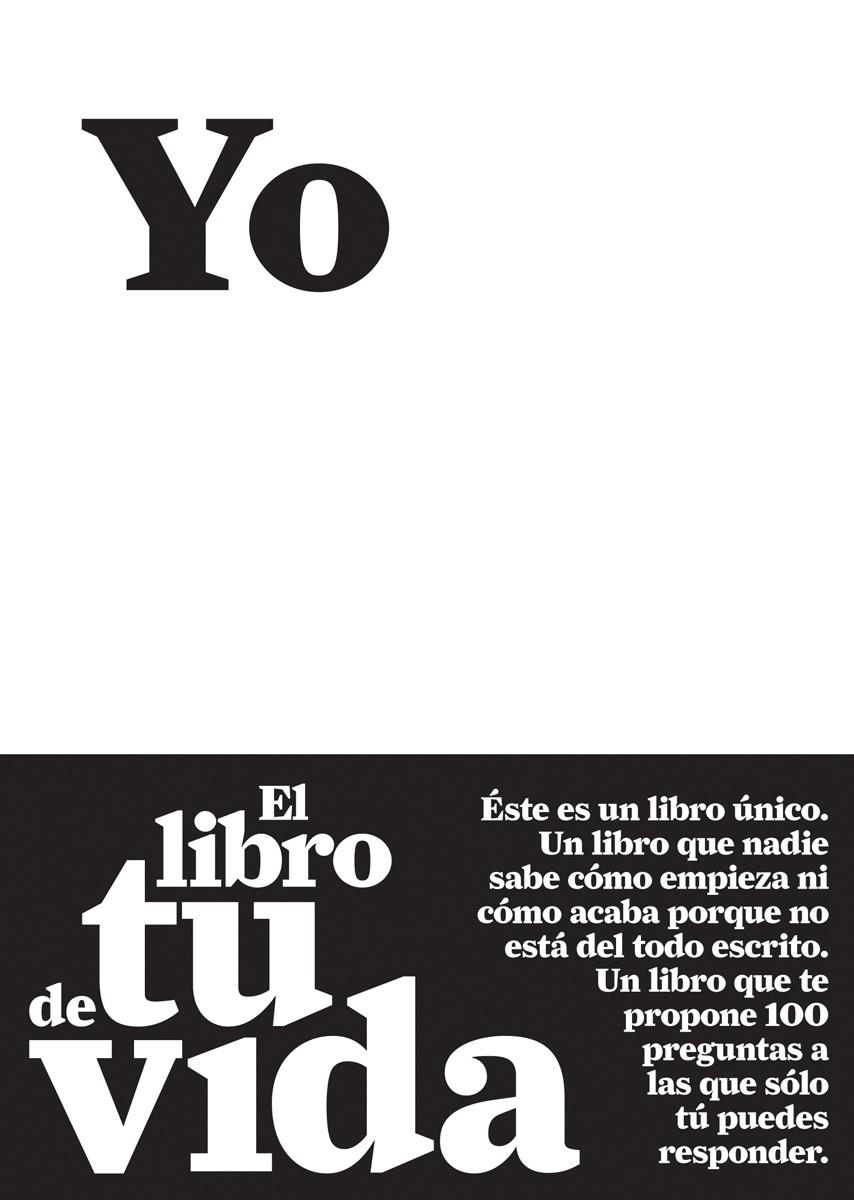 YO EL LIBRO DE TU VIDA | 9788484289111 | VV.AA.