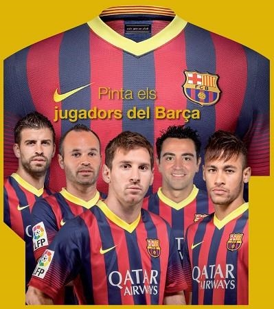 PINTA ELS JUGADORS DEL BARÇA ! | 9788490572573 | MARIANI, ANDRES