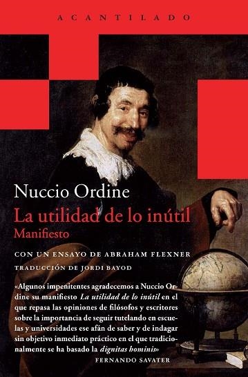 LA UTILIDAD DE LO INUTIL | 9788415689928 | NUCCIO ORDINE