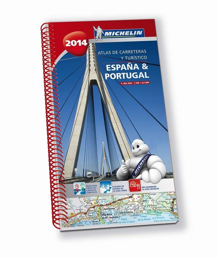 ATLAS DE CARRETERAS Y TURISTICO ESPAÑA Y PORTUGAL | 9782067192546 | MICHELIN