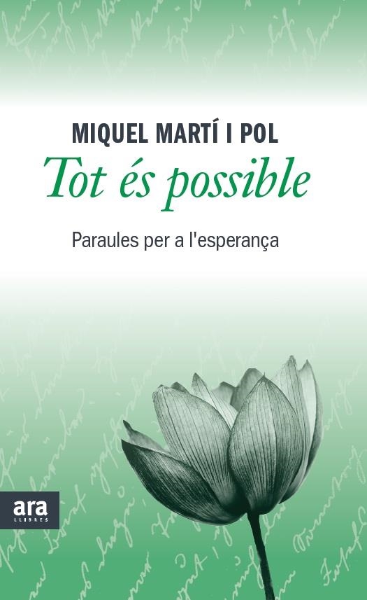 TOT ES POSSIBLE | 9788415642473 | MARTI I POL, MIQUEL