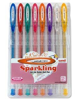 UNI-BALL SIGNO SPARKLING PACK 8 UNITATS | 8435009951602