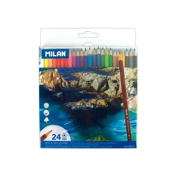 24 LLAPIS COLOR AQUAREL.LABLE 80071 | 8411574800712 | MILAN