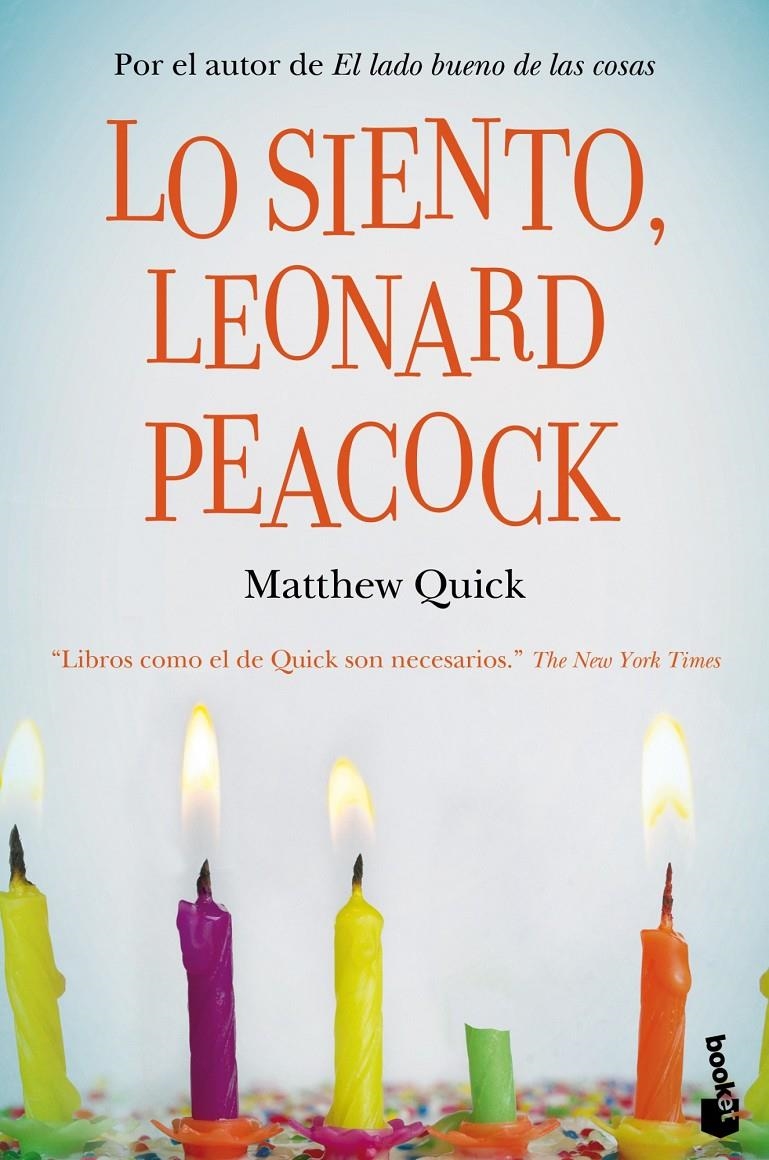 LO SIENTO, LEONARD PEACOCK | 9788467041330 | QUICK, MATTHEW