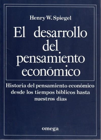 EL DESARROLLO DEL PENSAMIENTO ECONOMICO | 9788428203555 | HENRY W. SPIEGEL