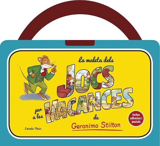 LA MALETA DE JOCS PER A LES VACANCES DE GERONIMO STILTON | 9788490572047 | STILTON, GERONIMO