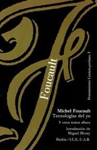 TECNOLOGIAS DEL YO | 9788475095585 | FOUCAULT, MICHEL