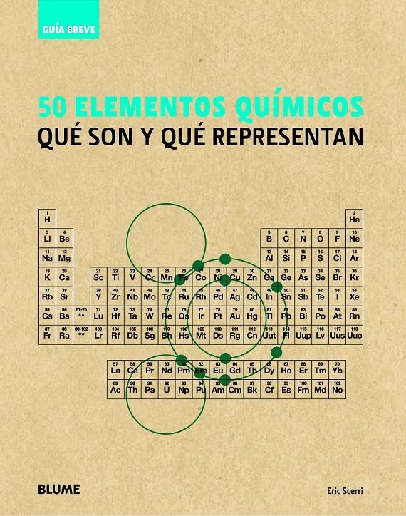 50 ELEMENTOS QUIMICOS | 9788498017243 | SCERRI, ERIC