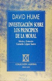 INVESTIGACION SOBRE LOS PRINCIPIOS DE LA MORAL | 9788423972425 | HUME, DAVID