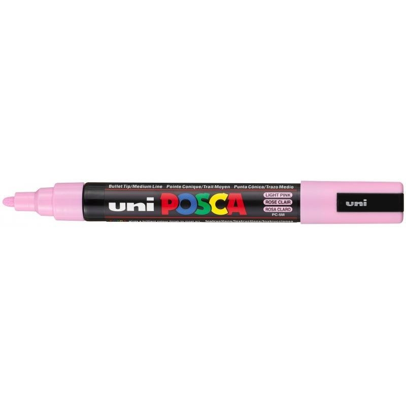 POSCA PC5M ROSA CLAR | 4902778036891 | UNI POSCA