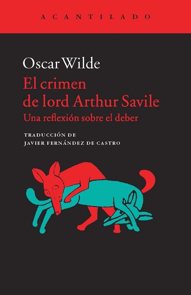 EL CRIMEN DE LORD ARTHUR SAVILE | 9788416011377 | WILDE, OSCAR