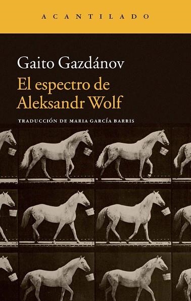 EL ESPECTRO DE ALEKSANDR WOLF | 9788416011414 | GAZDANOV, GAITO