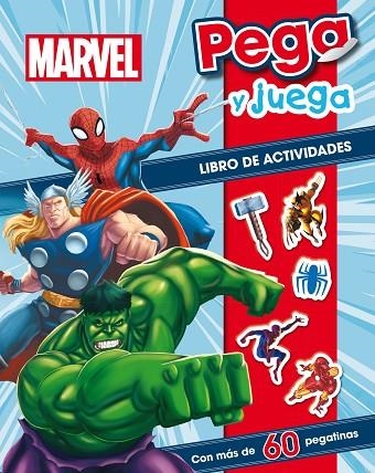 MARVEL PEGA Y JUEGA | 9788415343776 | MARVEL