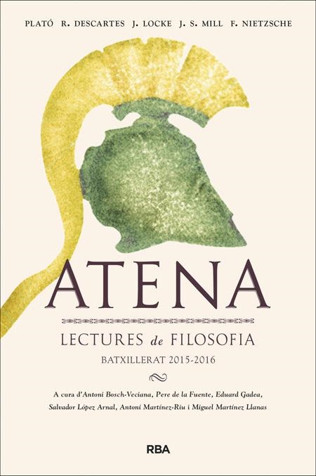 ATENA LECTURES DE FILOSOFIA BATXILLERAT 2015-2016 | 9788482647302 | VVAA