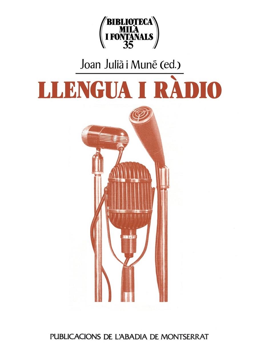 LLENGUA I RADIO | 9788484151777 | JULIA MUNE, JOAN