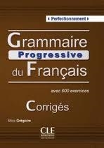 GRAMMAIRE PROGRESSIVE DU FRANÇAIS NIVEAU PERFECTIONNEMENT LES CORRIGES | 9782090353600 | GREGORIE, MAIA