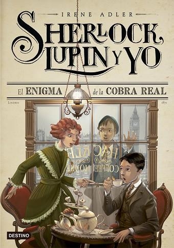 SHERLOCK LUPIN Y YO 7 EL ENIGMA DE LA COBRA REAL | 9788408146469 | IRENE ADLER