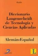 DICCIONARIO LANGENSCHEIDT TECNOLOGIA ALEMAN-ESPAÑOL | 9788479784171 | RADDE