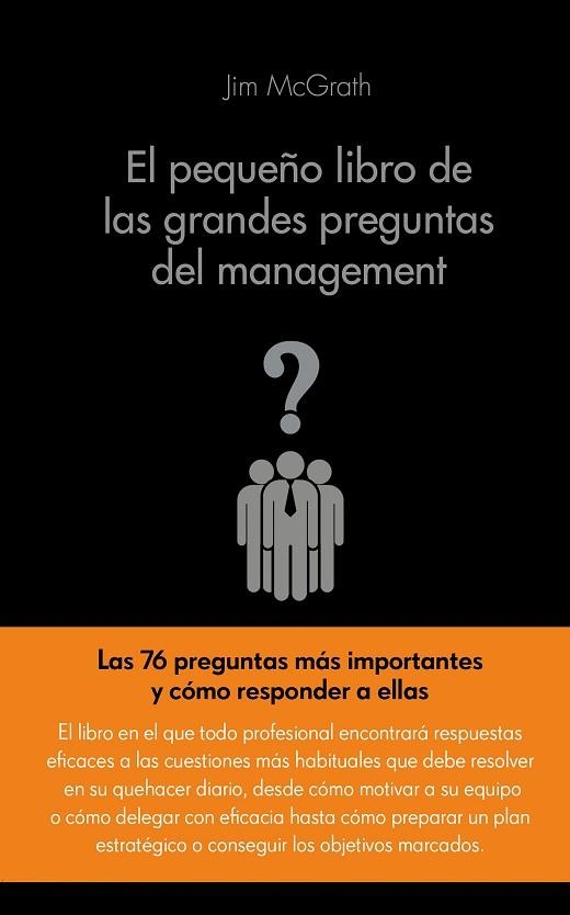 EL PEQUEÑO LIBRO DE LAS GRANDES PREGUNTAS DEL MANAGEMENT | 9788416253104 | MCGRATH, JAMES