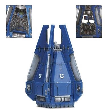 ADEPTUS ASTARTES SPACE MARINE CAPSULA DE DESEMBARCO DE MARINES ESPACIALES | 5011921010561 | GAMES WORKSHOP