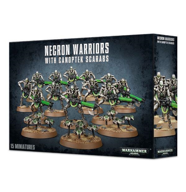 NECRON WARRIORS WITH CANOPTEK SCARABS | 5011921028627 | GAMES WORKSHOP