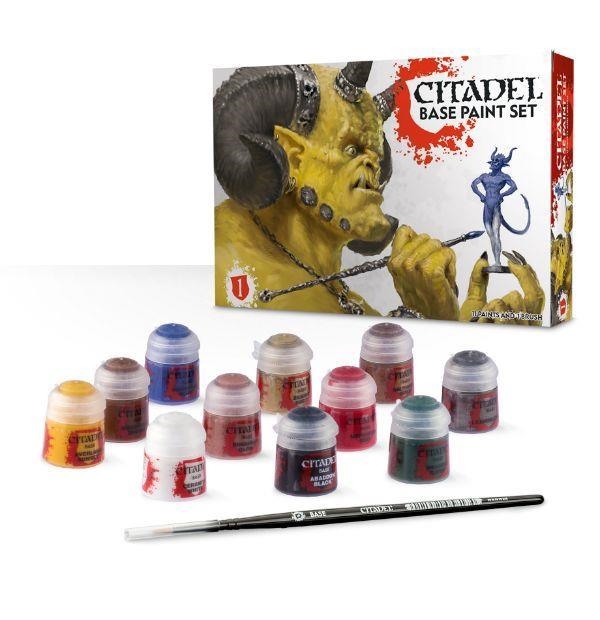 CITADEL BASE PAINT SET | 5011921064908 | GAMES WORKSHOP