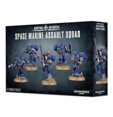 ADEPTUS ASTARTES SPACE MARINE ASSAULT SQUAD | 5011921060092 | GAMES WORKSHOP