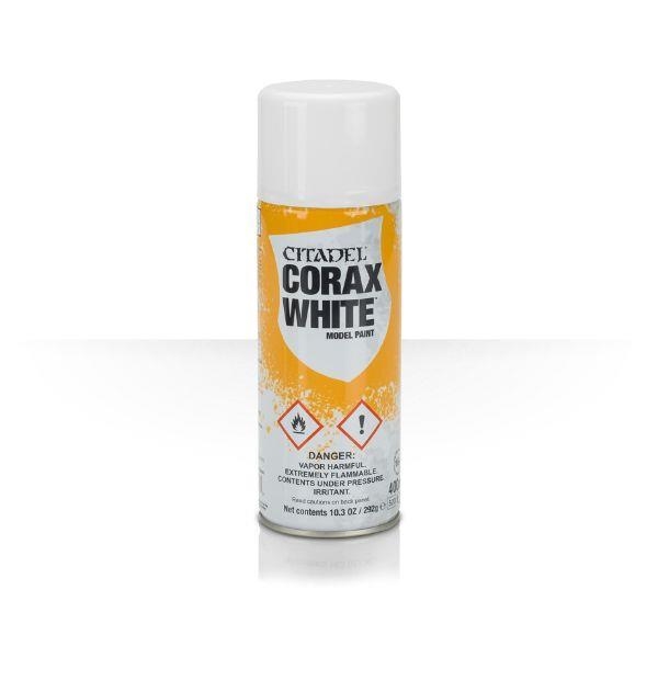 AEROSOL CITADEL CORAX WHITE | 5011921063277 | GAMES WORKSHOP