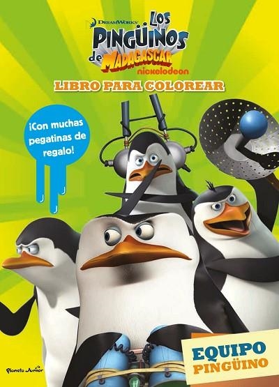 PINGUINOS DE MADAGASCAR LIBRO PARA COLOREAR | 9788408149811 | DREAMWORKS