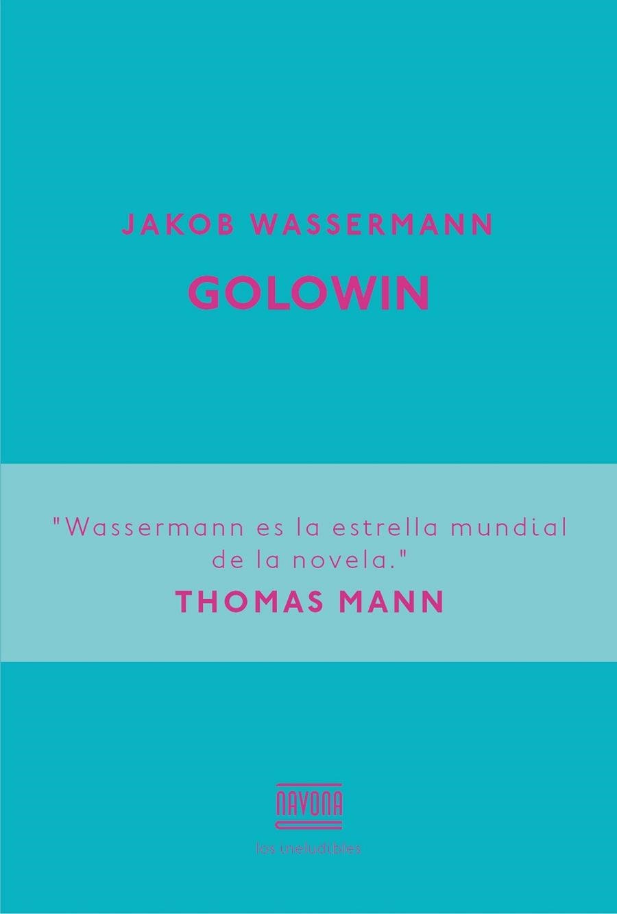 GOLOWIN | 9788416259038 | WASSERMANN, JAKOB