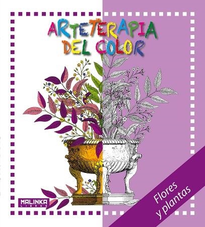 ARTETERAPIA DEL COLOR FLORES Y PLANTAS | 9788416302093 | HEBRARD, ROGER