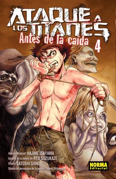 ATAQUE A LOS TITANES ANTES DE LA CAIDA 04 | 9788467921694 | HAJIME ISAYAMA & SATOSHI SHIKI