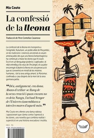 LA CONFESSIO DE LA LLEONA | 9788494440922 | COUTO, MIA