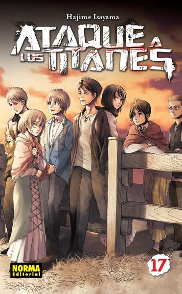 ATAQUE A LOS TITANES 17 | 9788467922110 | HAJIME ISAYAMA