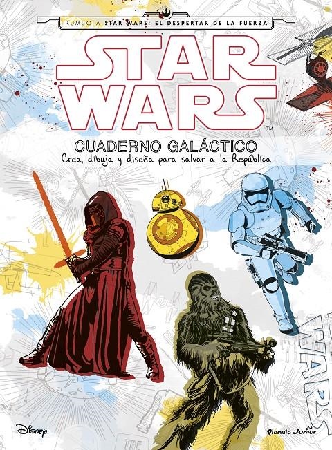 STAR WARS CUADERNO GALACTICO | 9788408154099 | STAR WARS